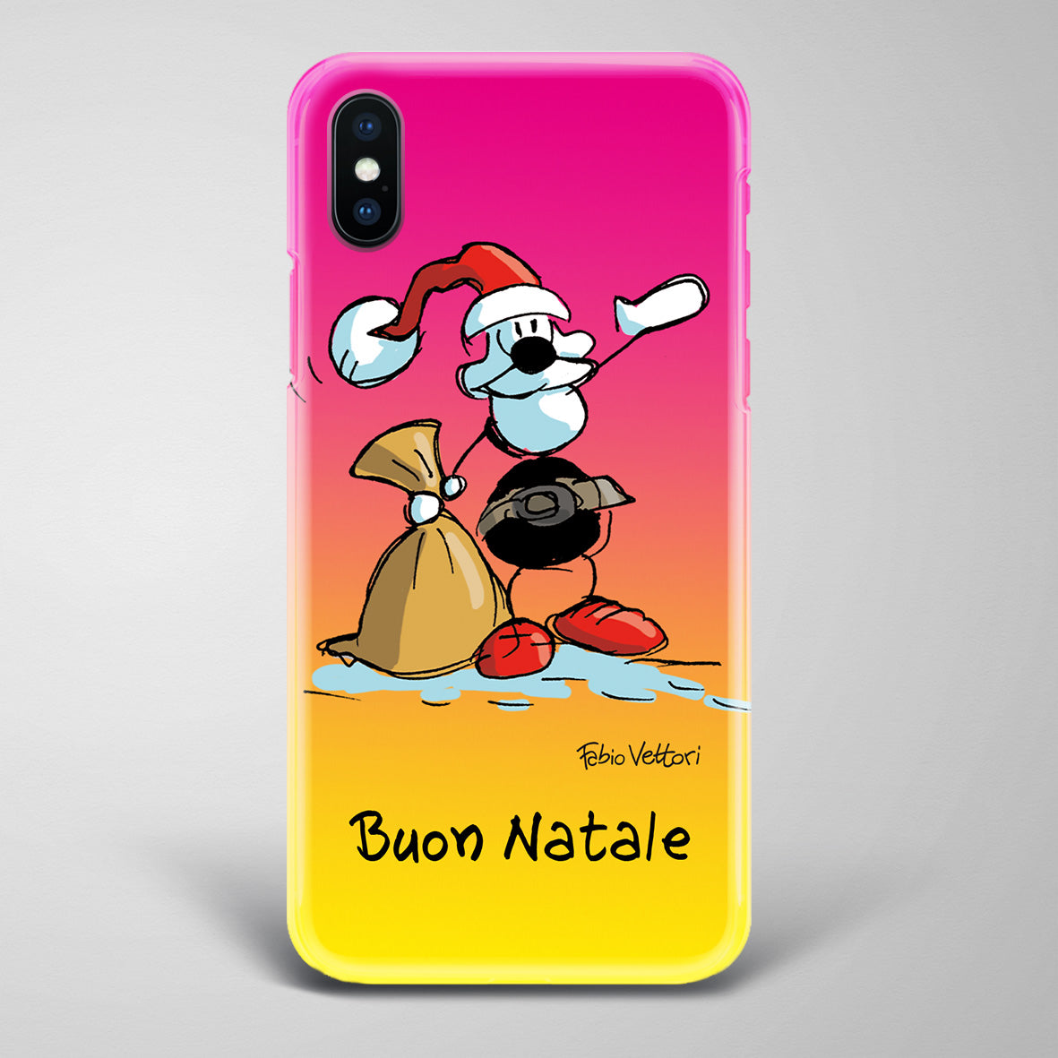 Cover artistica per Smartphone Personalizzata Buon Natale