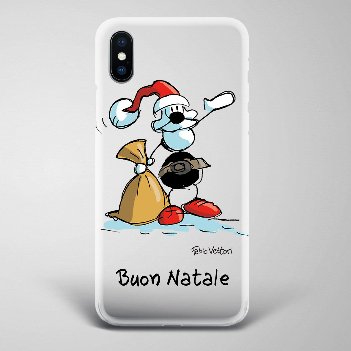 Cover artistica per Smartphone Personalizzata Buon Natale