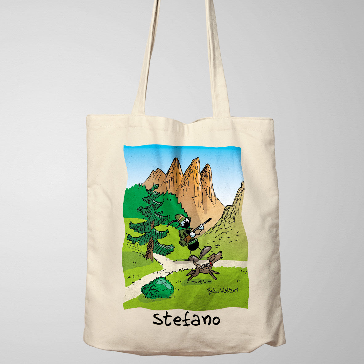 Shopper Personalizzata "Cacciatore"