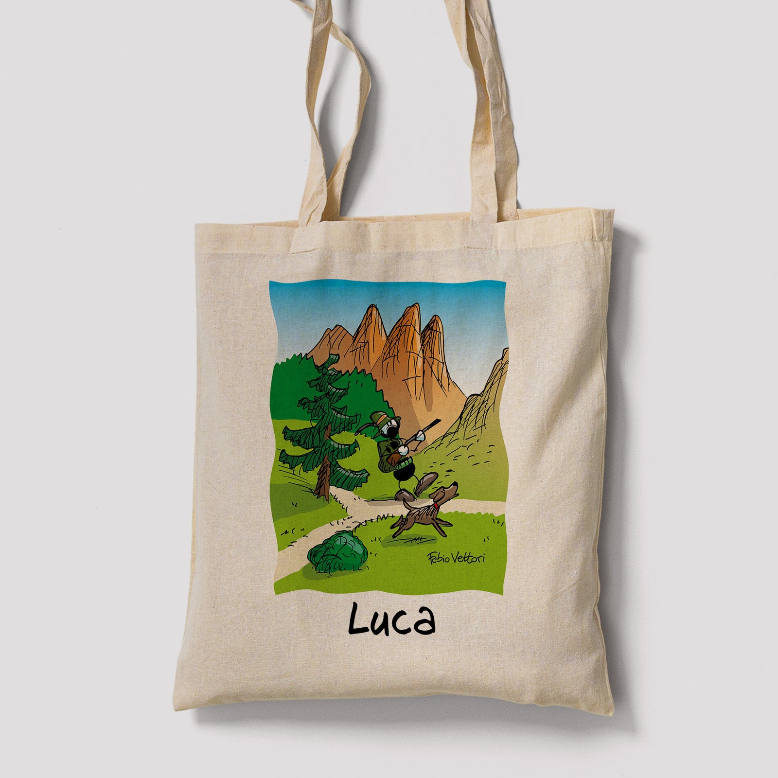 Shopper Personalizzata "Cacciatore"
