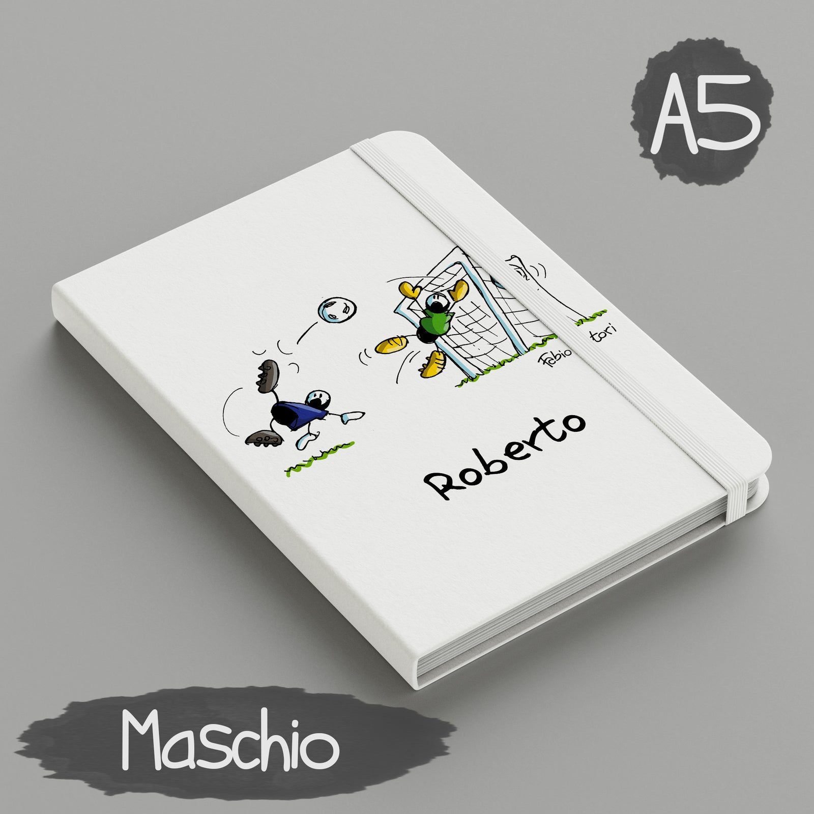Notebook Personalizzato soggetto "Calcio"