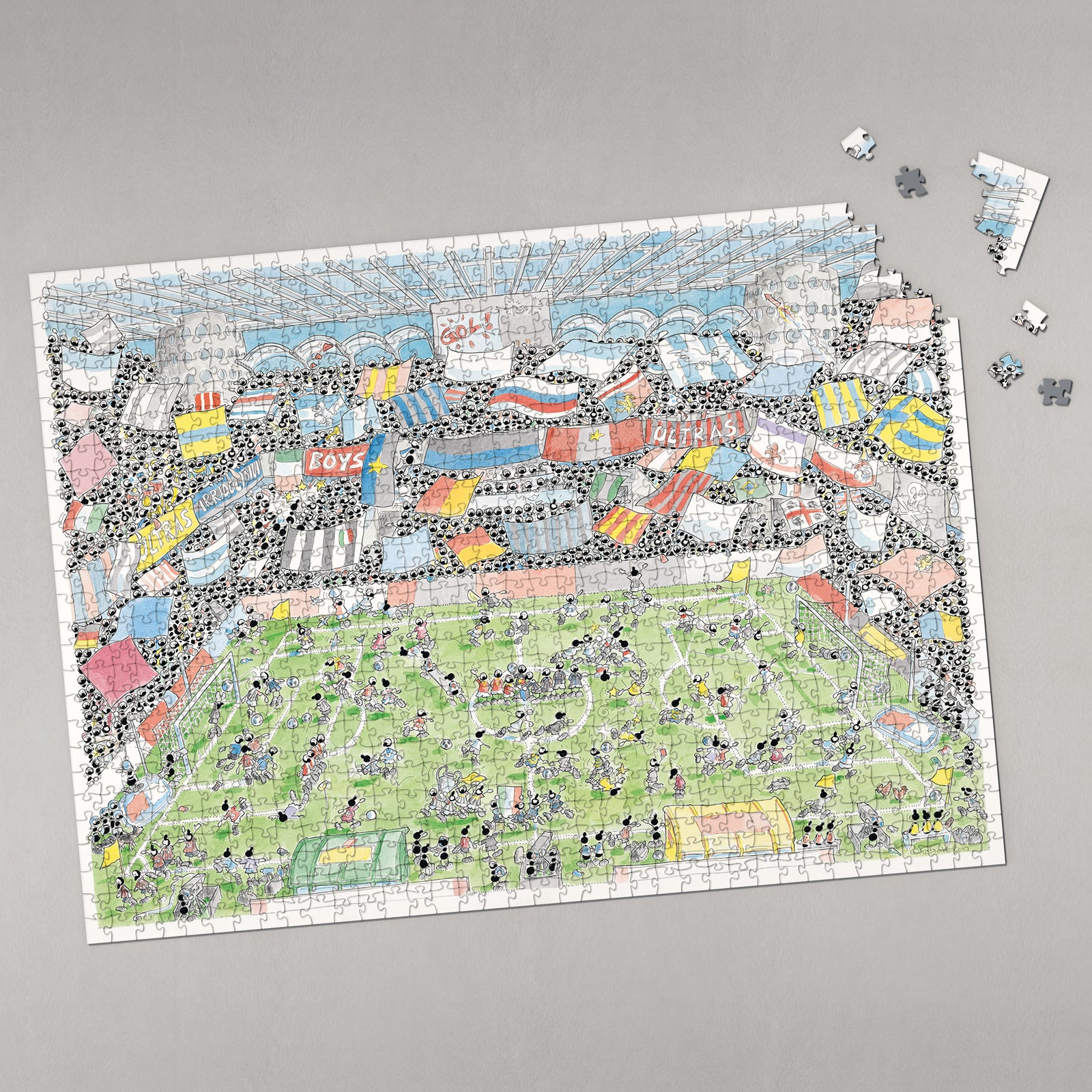 Puzzle "Calcio Stadio" 1080 pezzi