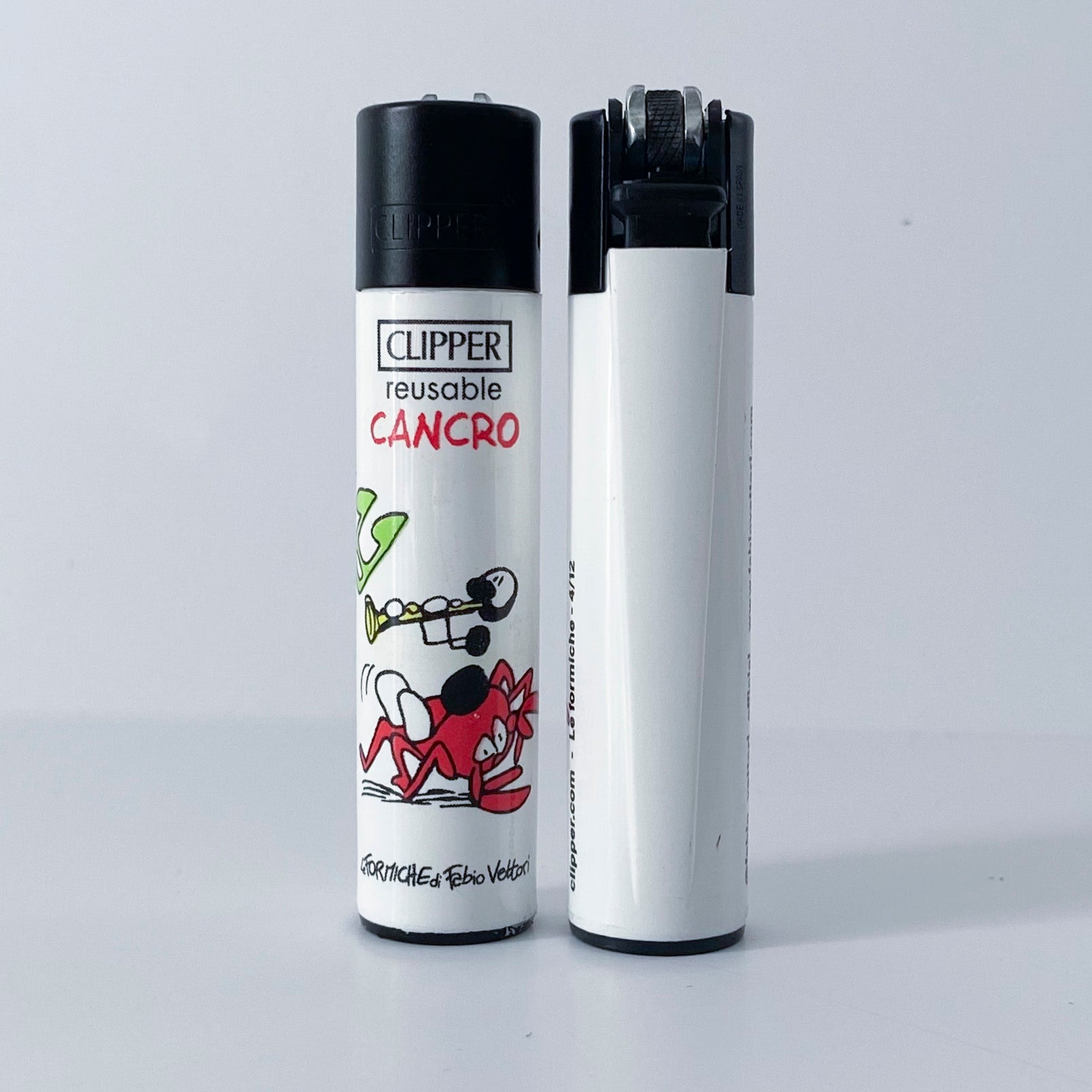 CLIPPER lighter limited series Zodiaco by Fabio Vettori Subject "Cancer"
