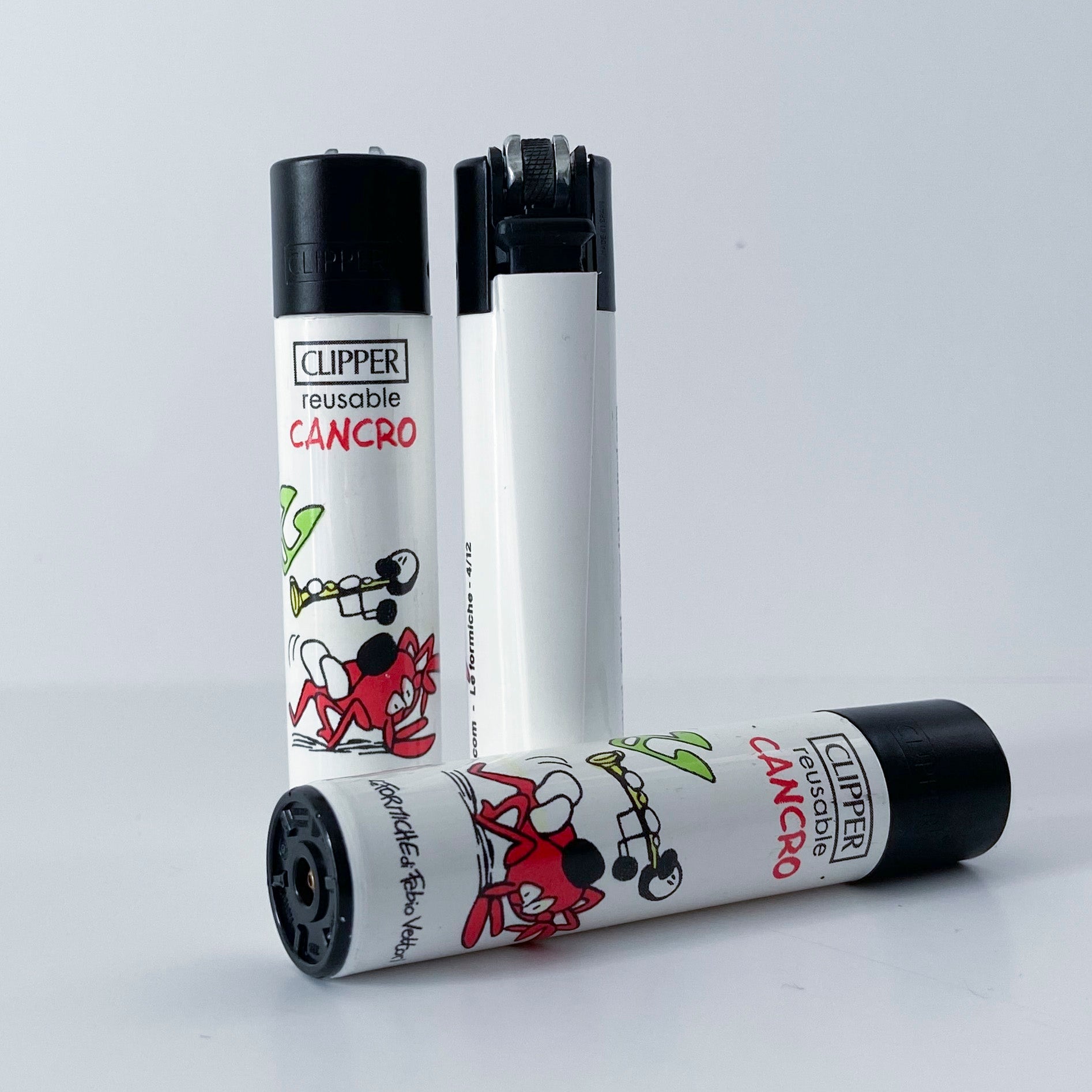 CLIPPER lighter limited series Zodiaco by Fabio Vettori Subject "Cancer"
