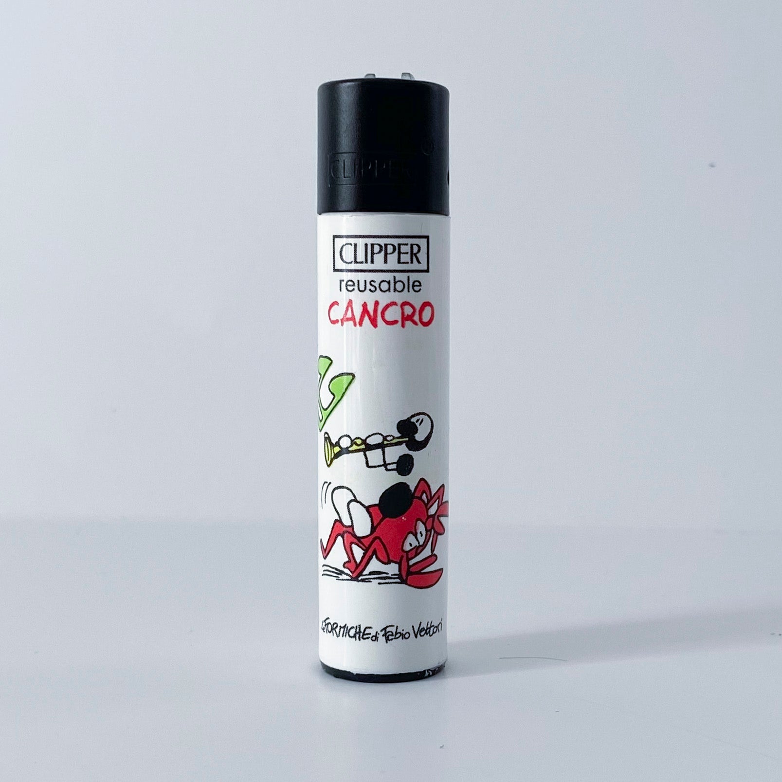 Accendino CLIPPER serie limitata Zodiaco by Fabio Vettori Soggetto "Cancro"