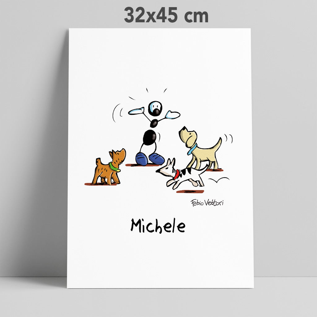 32x45 cm - Maschio
