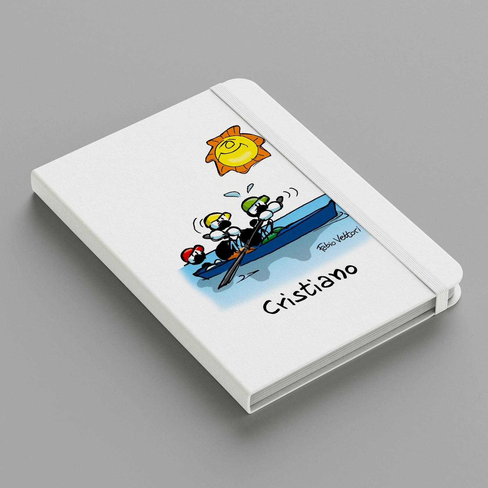 Notebook Personalizzato soggetto "Canottaggio"