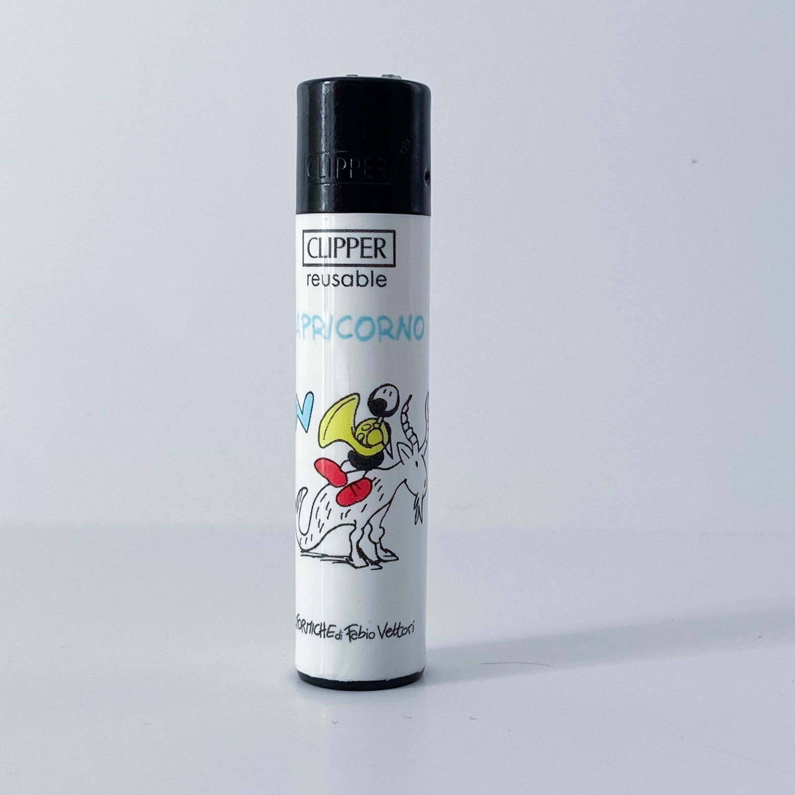 CLIPPER lighter limited series Zodiaco by Fabio Vettori Subject "Capricorn"