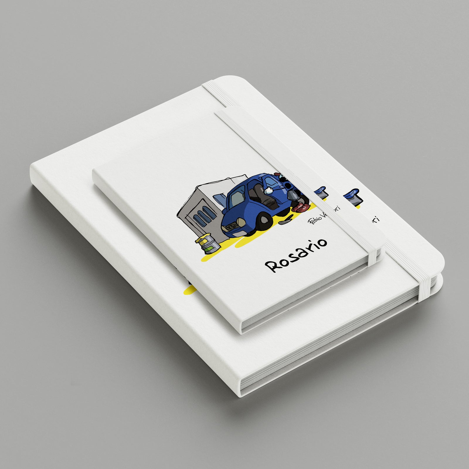 Personalized notebook with the theme "Bodybuilder"