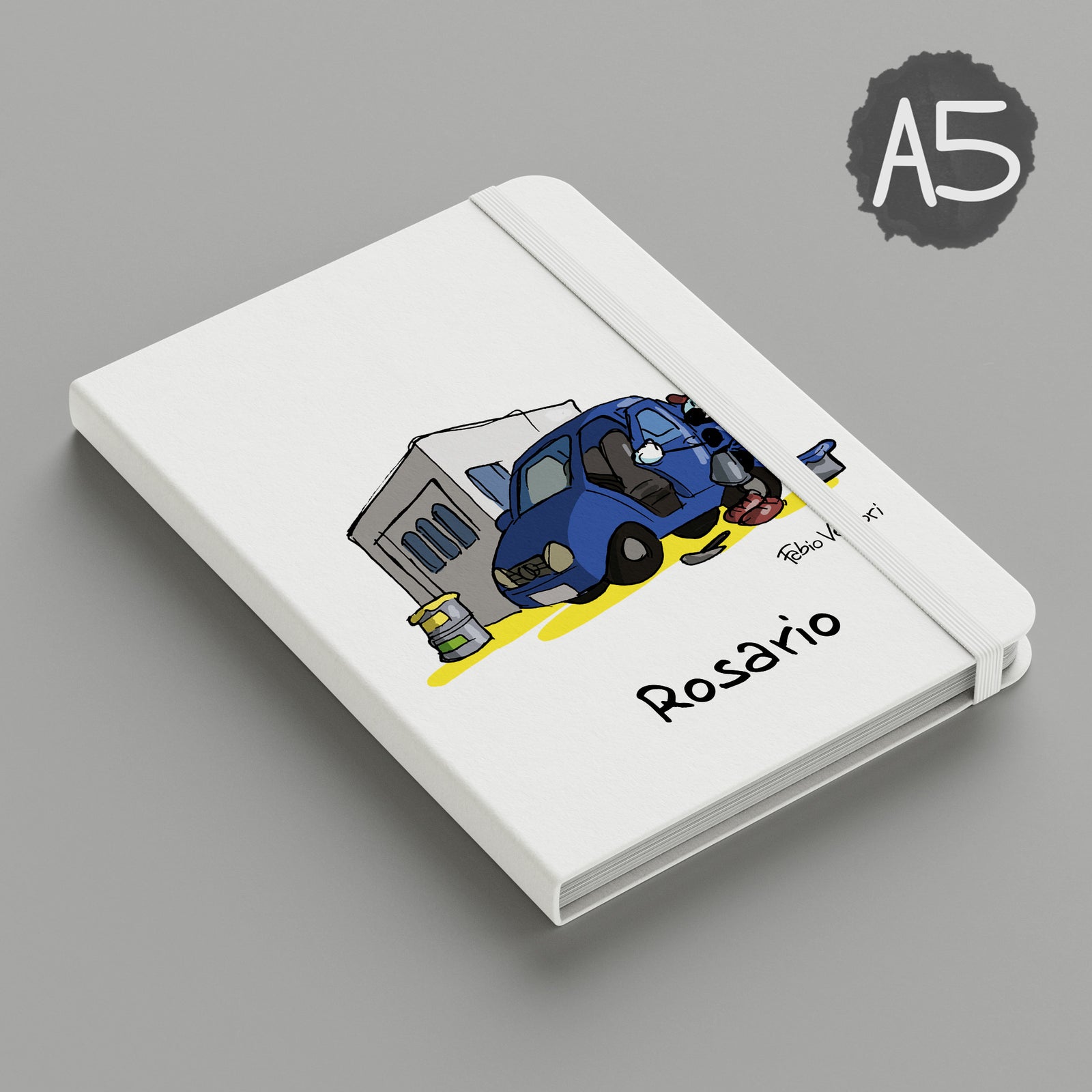 Personalized notebook with the theme "Bodybuilder"