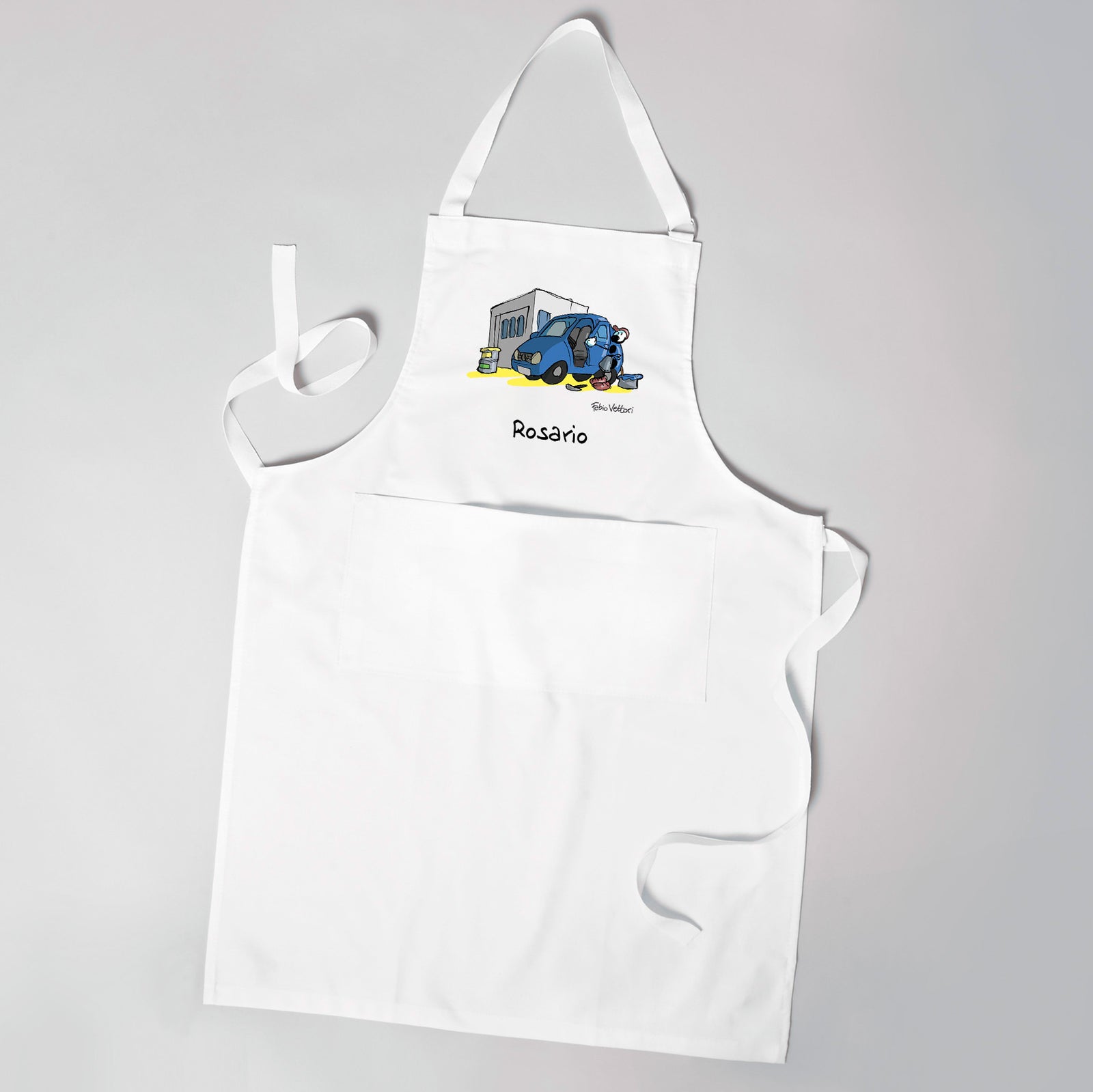 Personalized "Coach Repairer" Apron