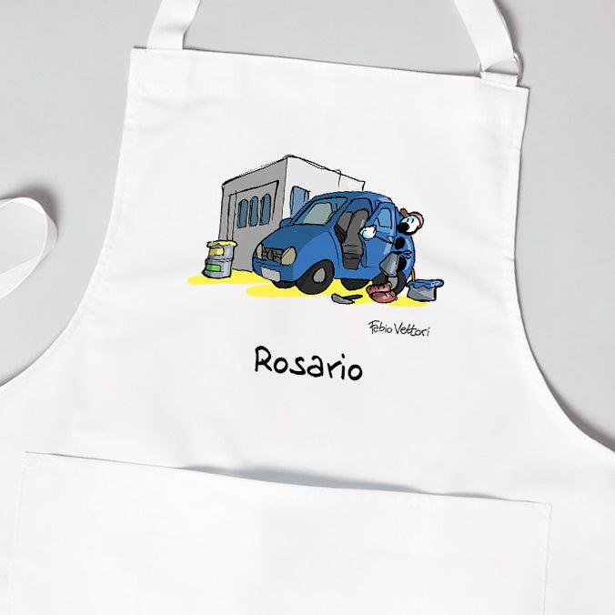 Personalized "Coach Repairer" Apron