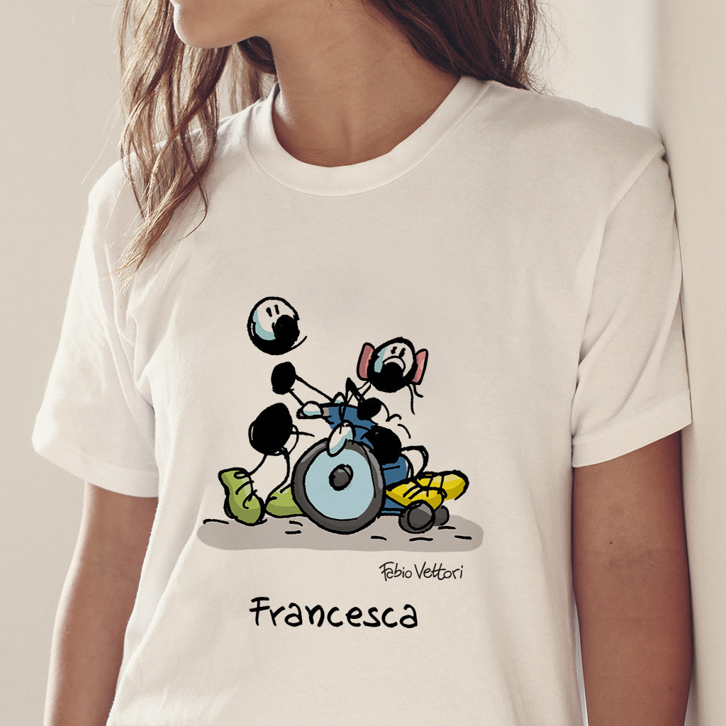 T-Shirt Personalizzata "Sedia a rotelle"