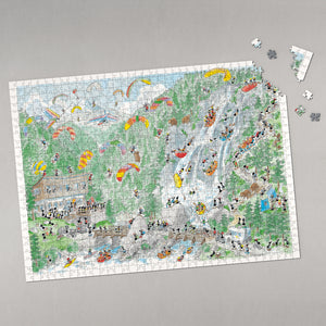 Puzzle "Waterfall" 1080 pieces