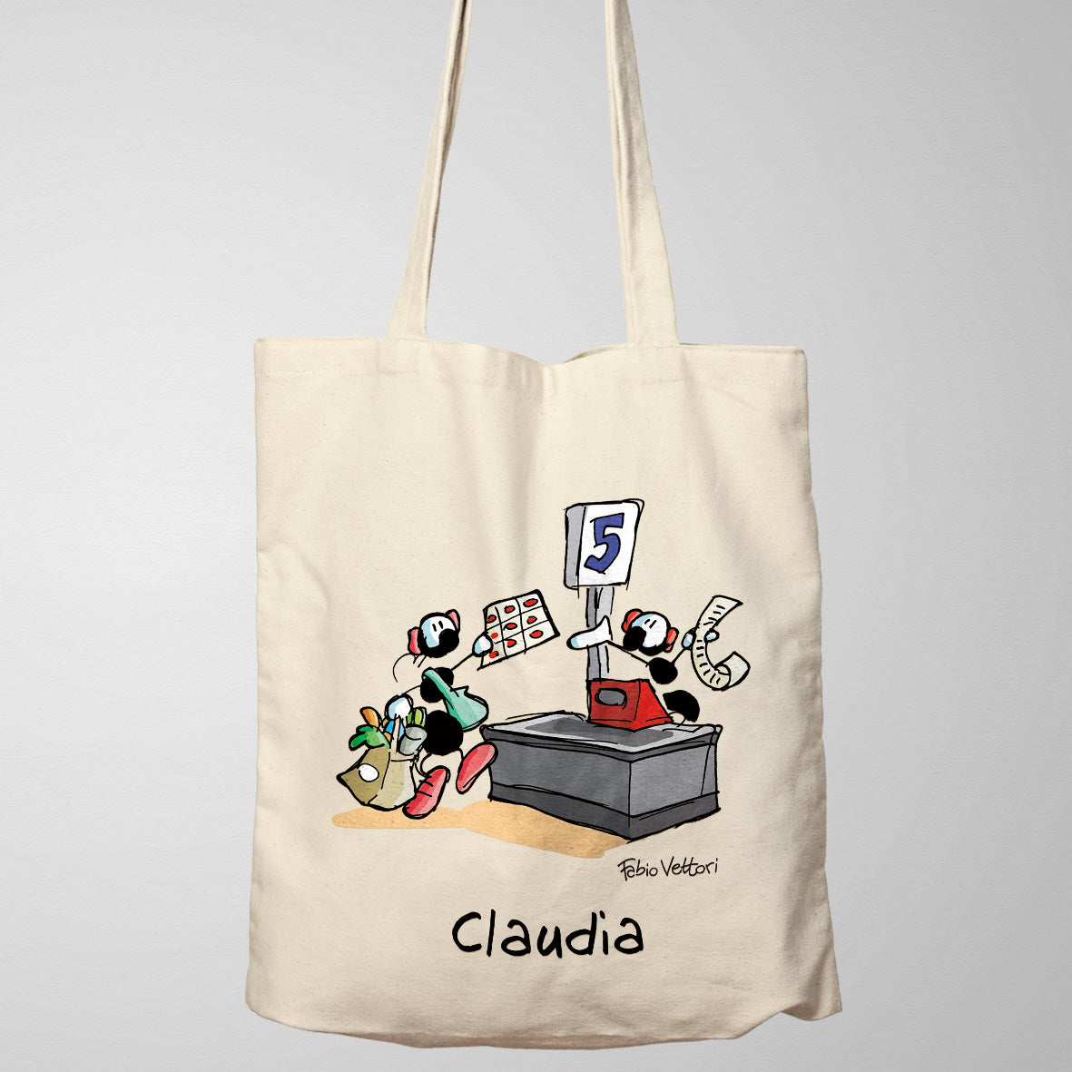 Shopper Personalizzata "Cassiera"