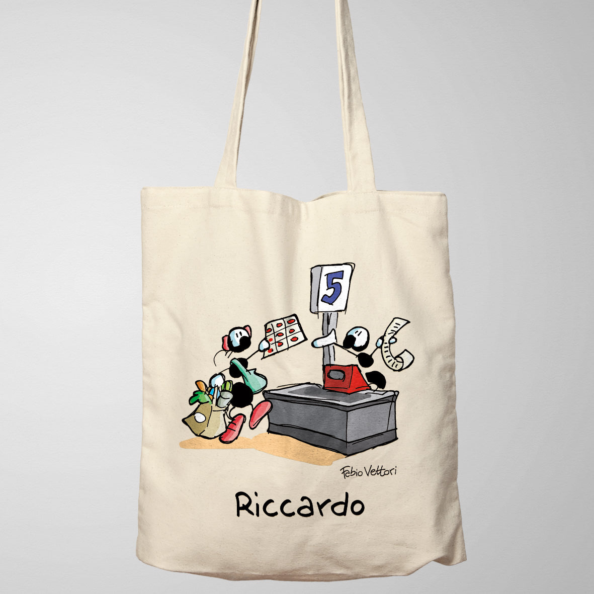 Shopper Personalizzata "Cassiera"