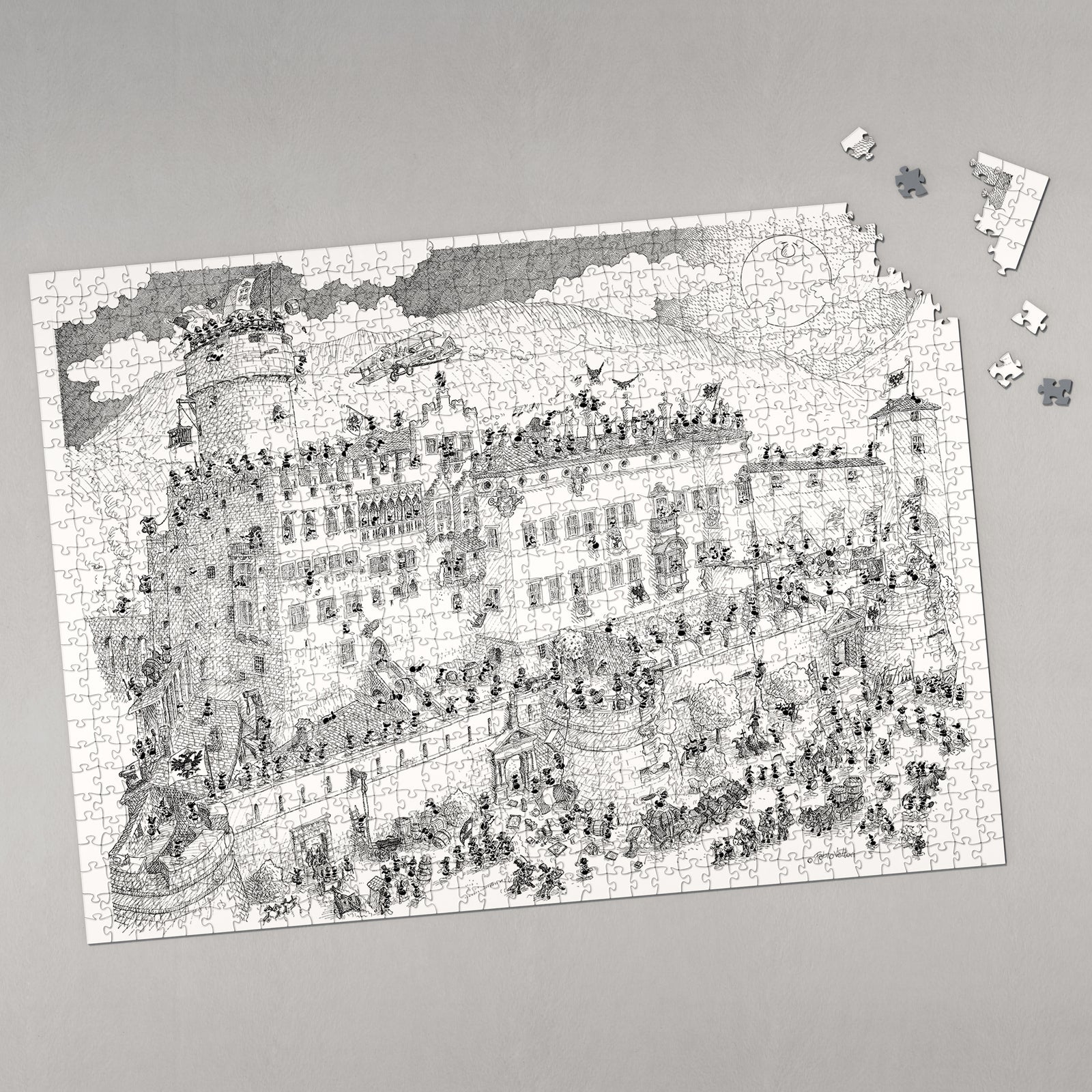 Puzzle "Castello" 1080 pezzi