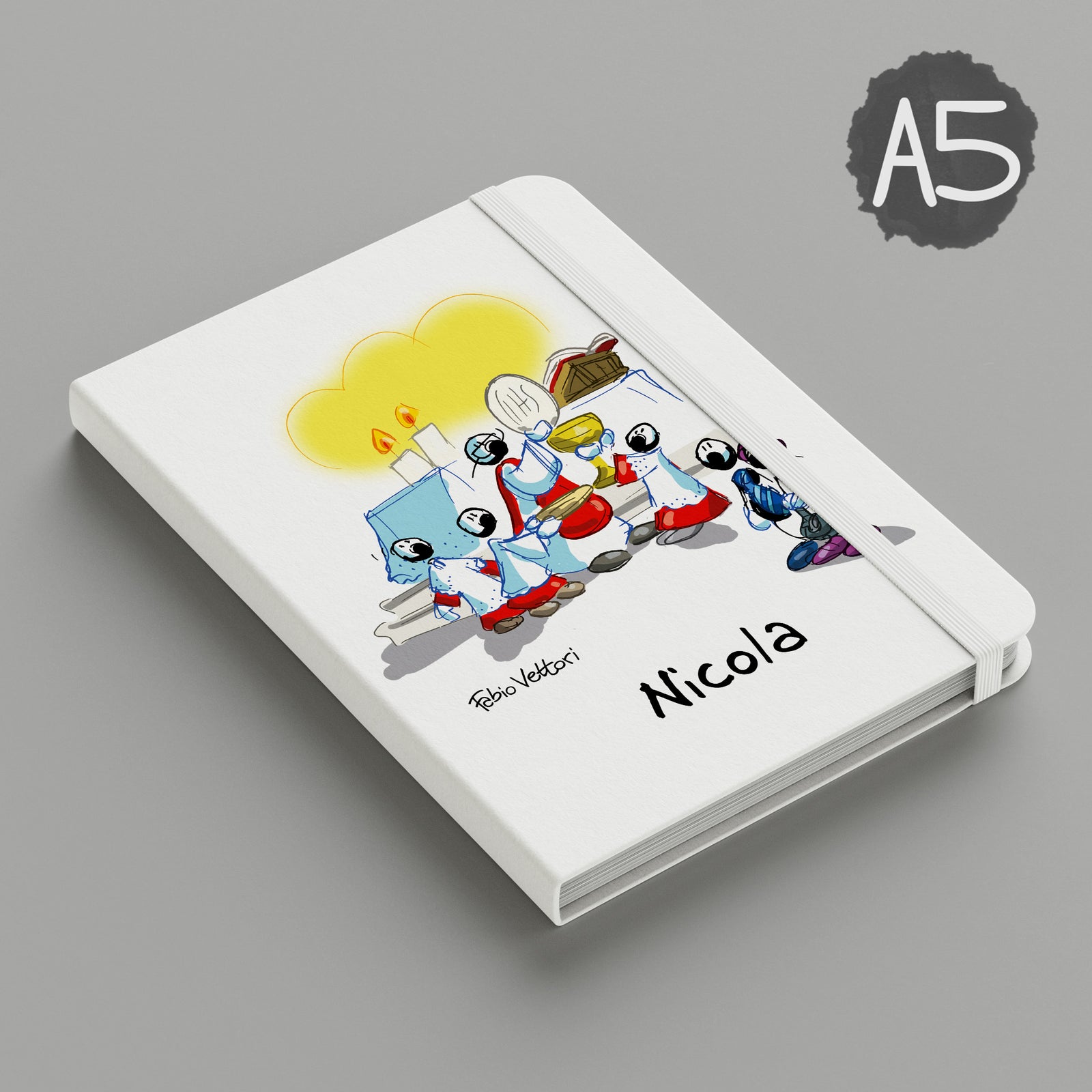 Personalized Notebook Subject "Altar Boys"
