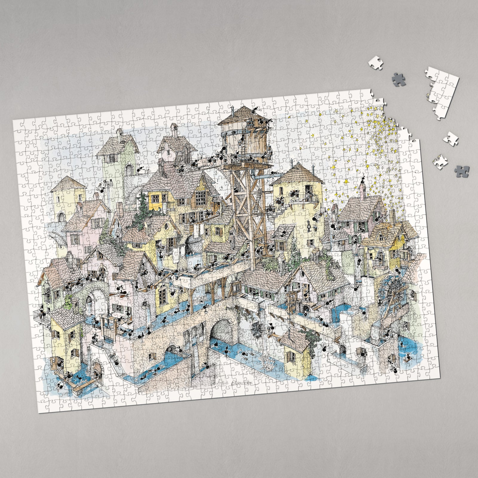 Puzzle "Città dell'acqua" 1080 pezzi