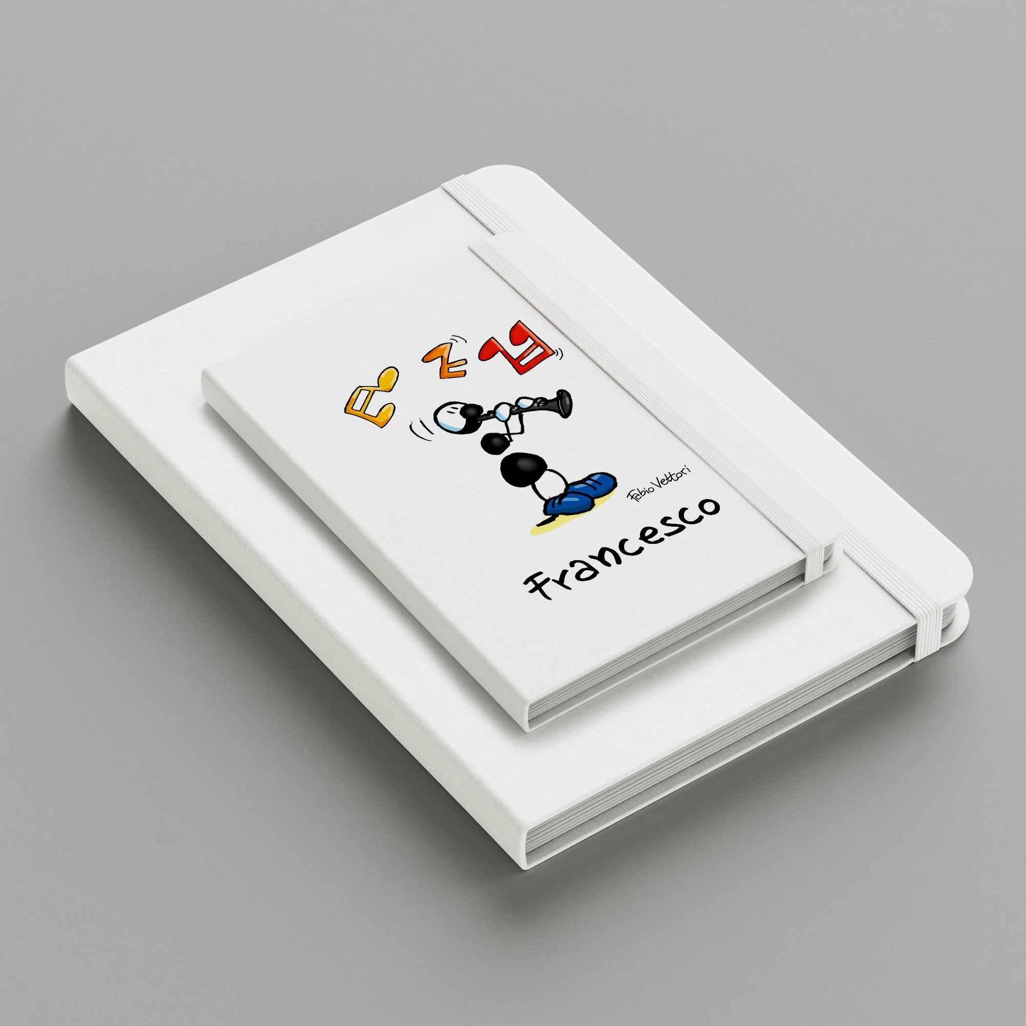 Notebook Personalizzato soggetto "Clarinetto"