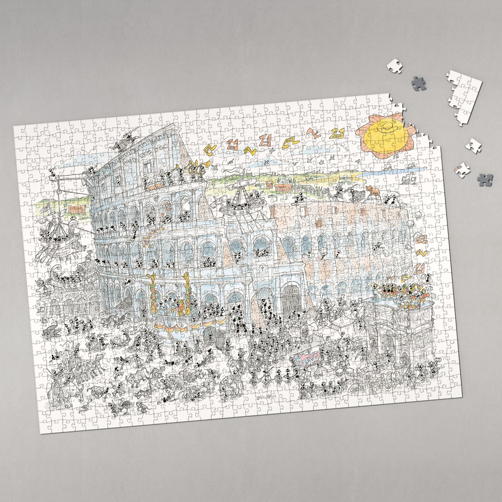 Puzzle "Colosseo" 1080 pezzi