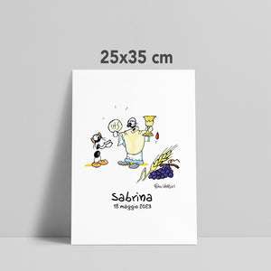 25x35 cm - Femmina