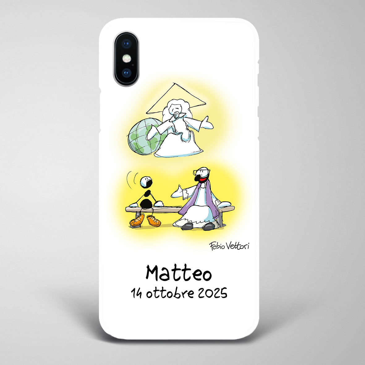 Cover artistica per Smartphone Personalizzata Confessione