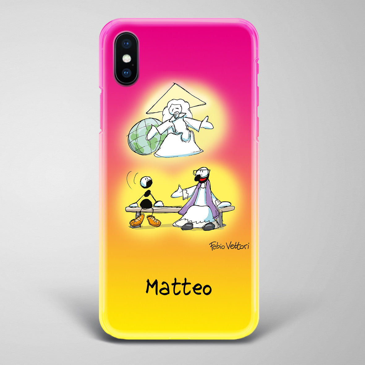 Cover artistica per Smartphone Personalizzata Confessione