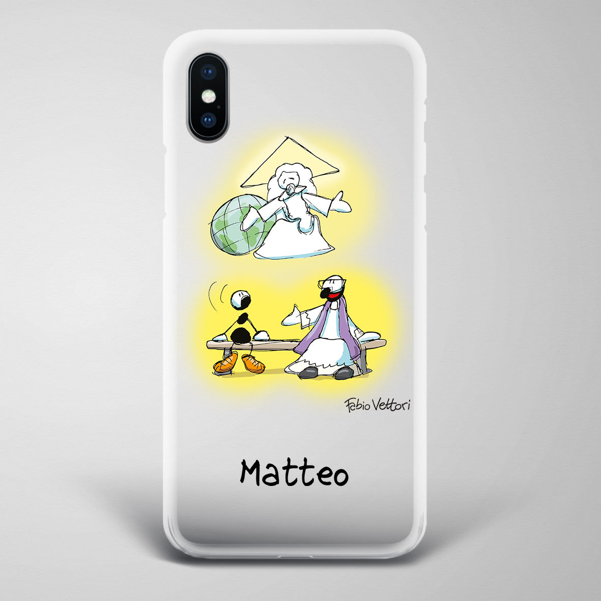 Cover artistica per Smartphone Personalizzata Confessione
