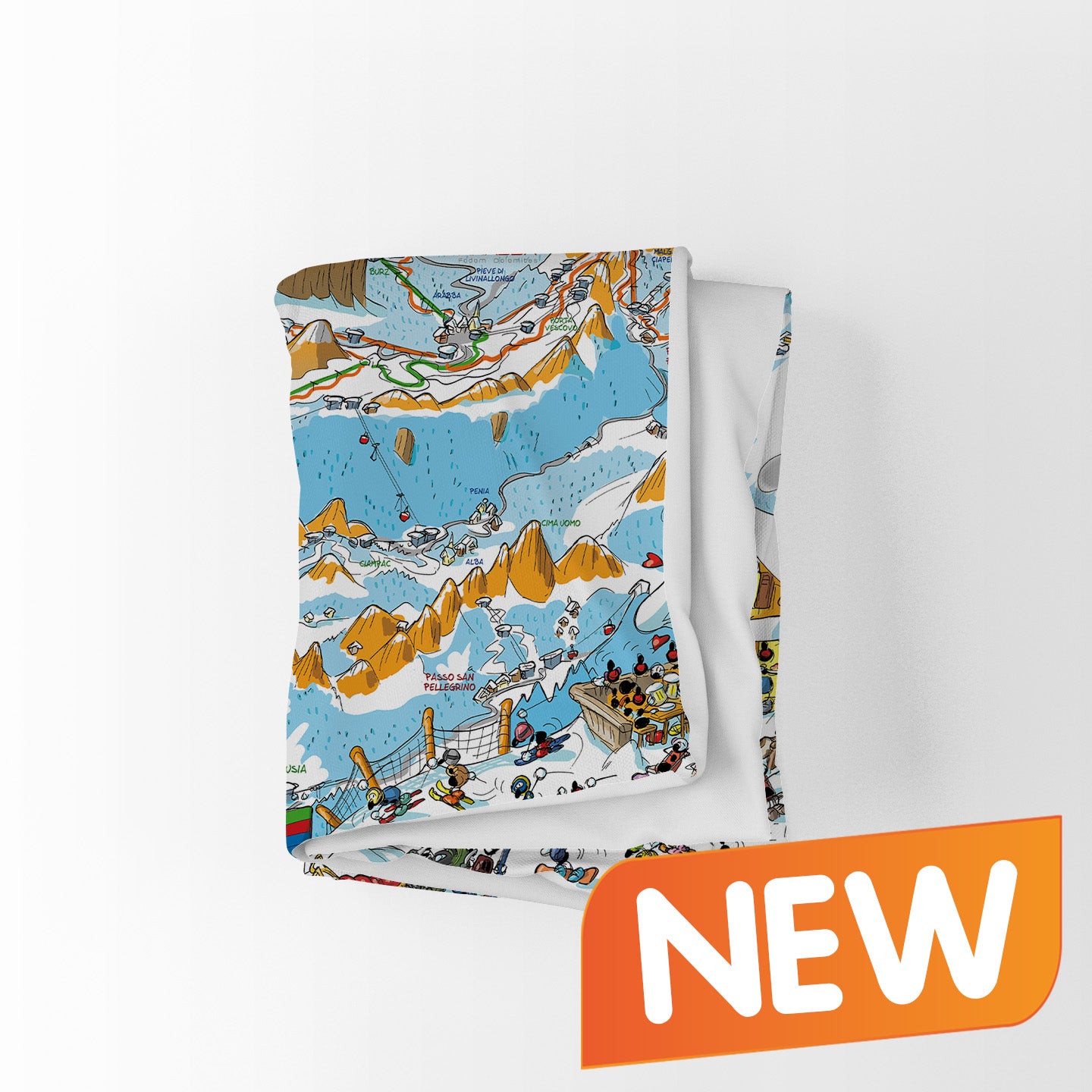 Padded quilted plaid with "Moods" theme