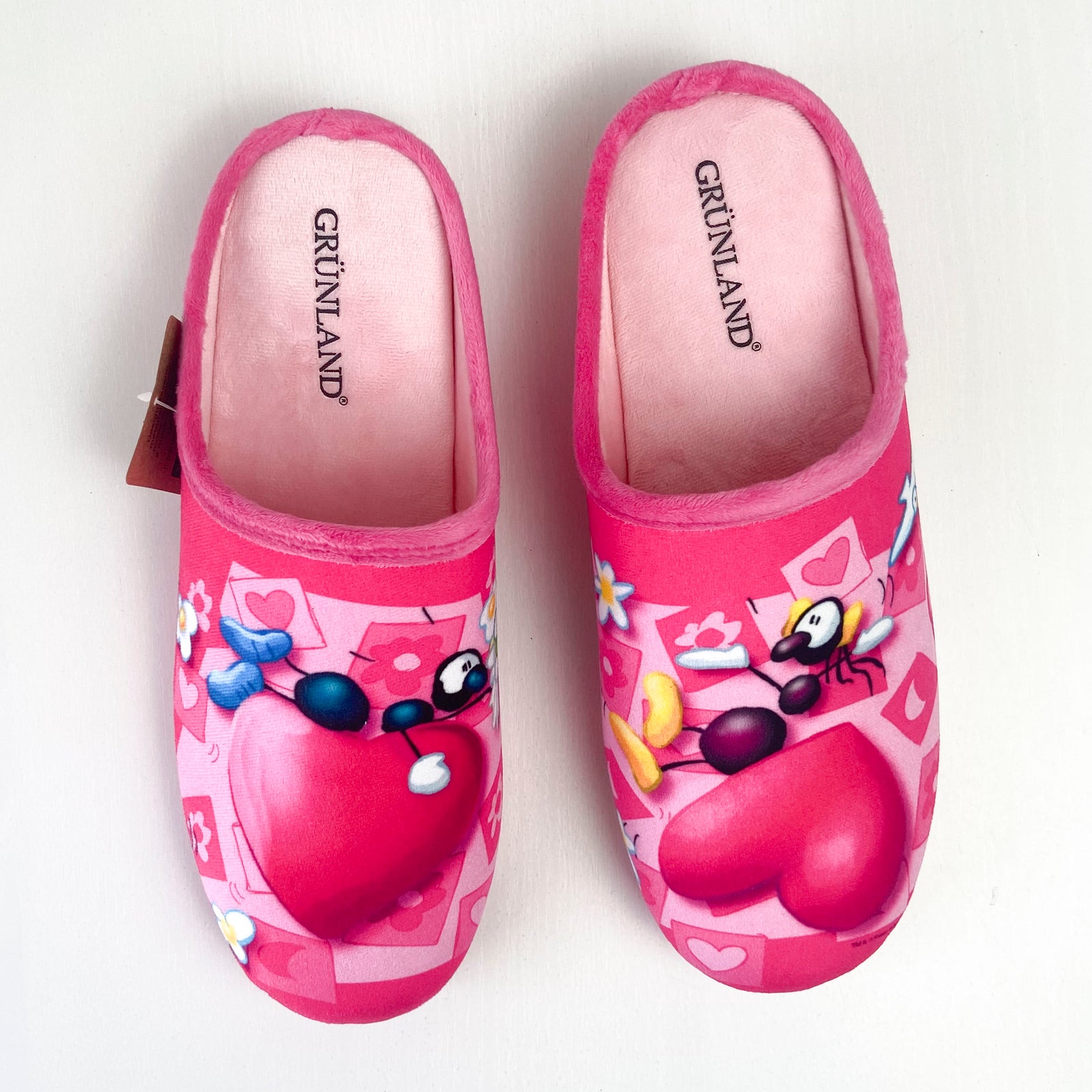 Slipper FAYE GRÜNLAND by Le Formiche by Fabio Vettori Subject "Heart"