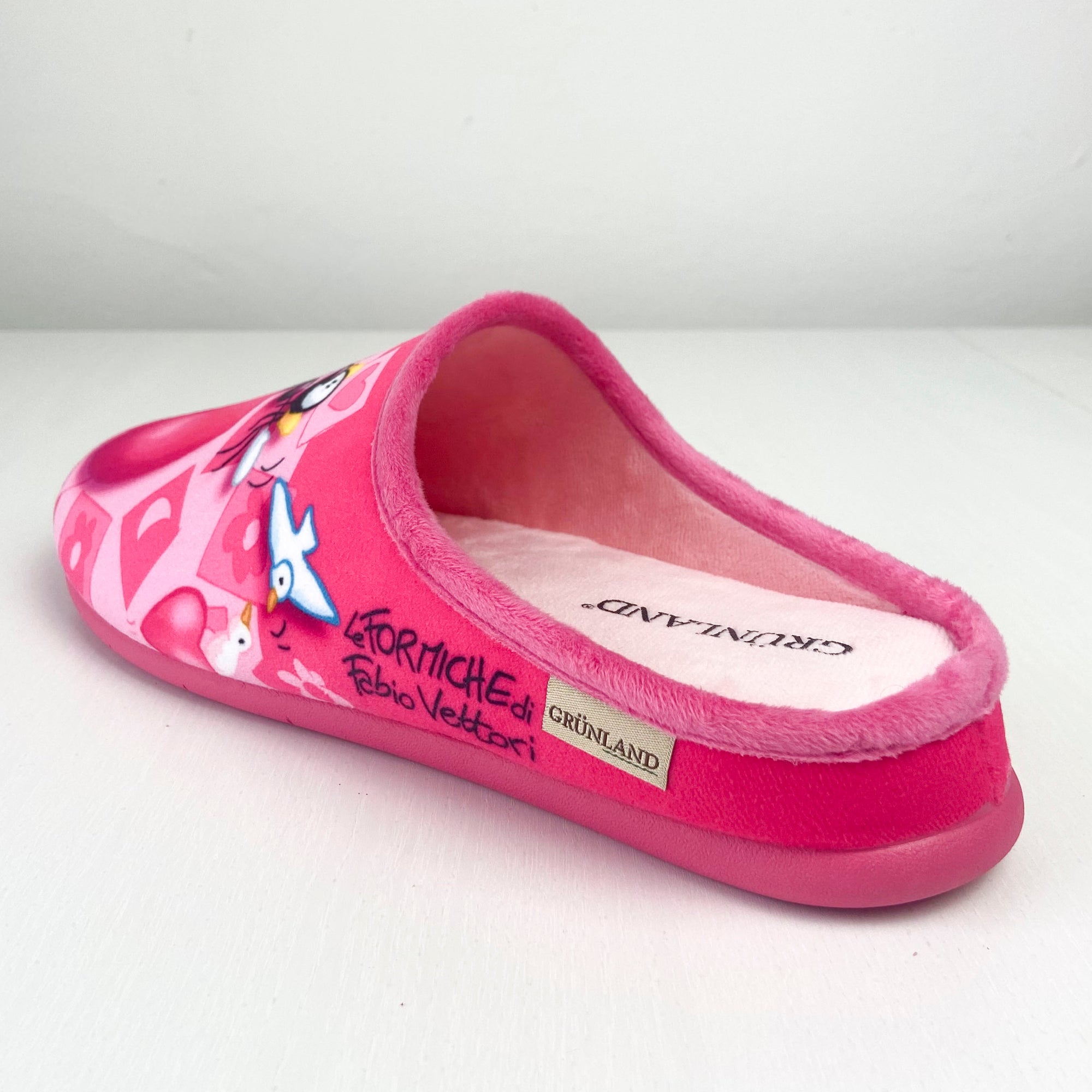 Slipper FAYE GRÜNLAND by Le Formiche by Fabio Vettori Subject "Heart"
