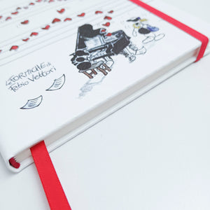 Taccuino Artistico – Sketchbook Formato A5 Soggetto "Cuoricini" (FV43-02)