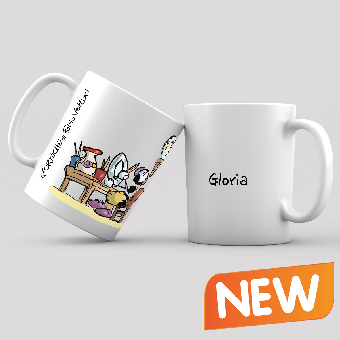 Personalized MUG "Decoration on ceramic"