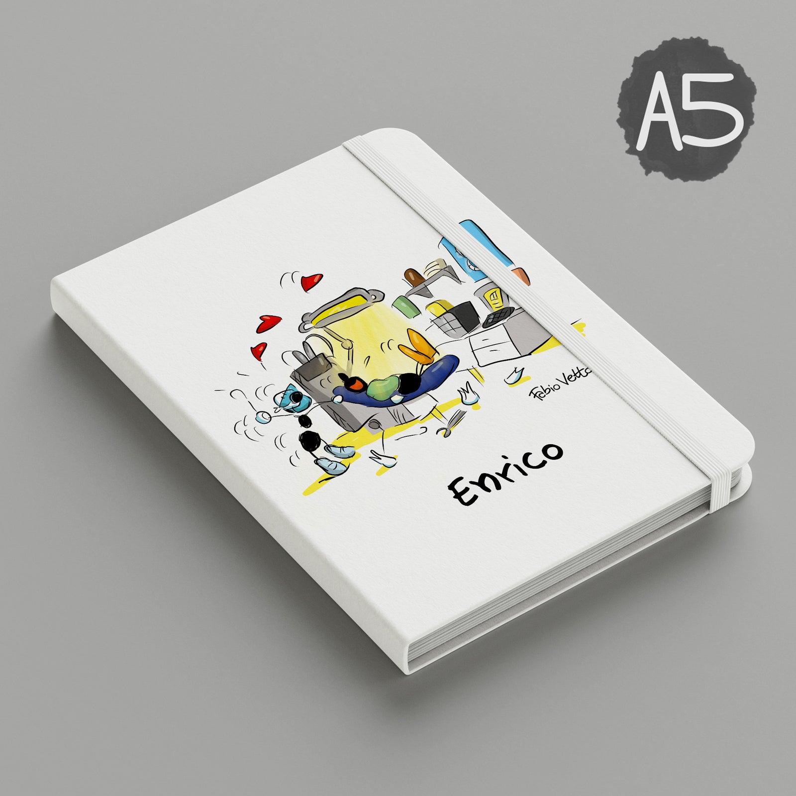 Personalized notebook with "Dentist" theme