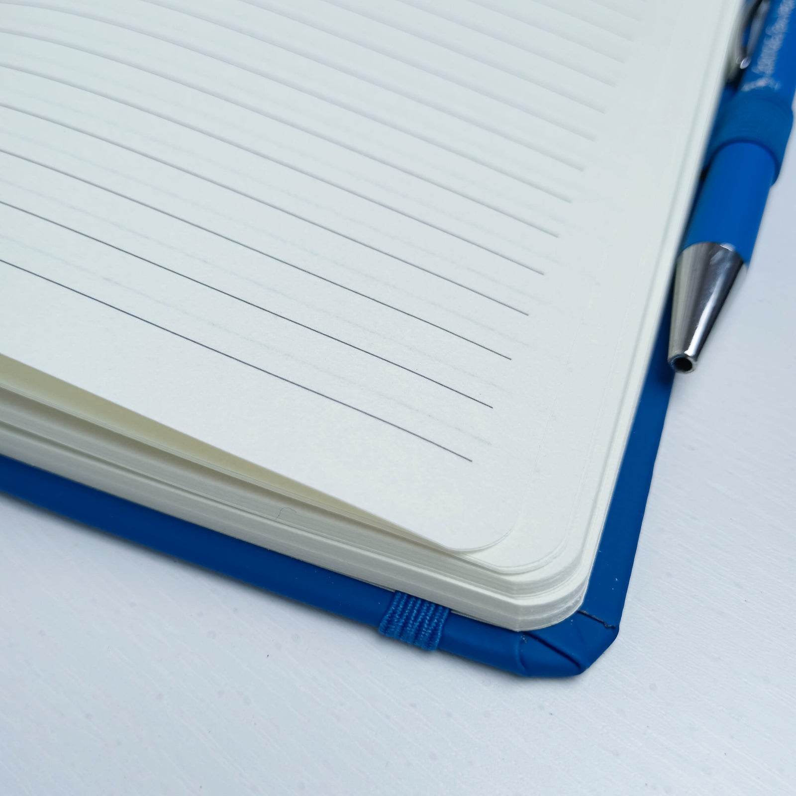 Customizable A5 notebook with pen, subject "Birth Diary" (male)