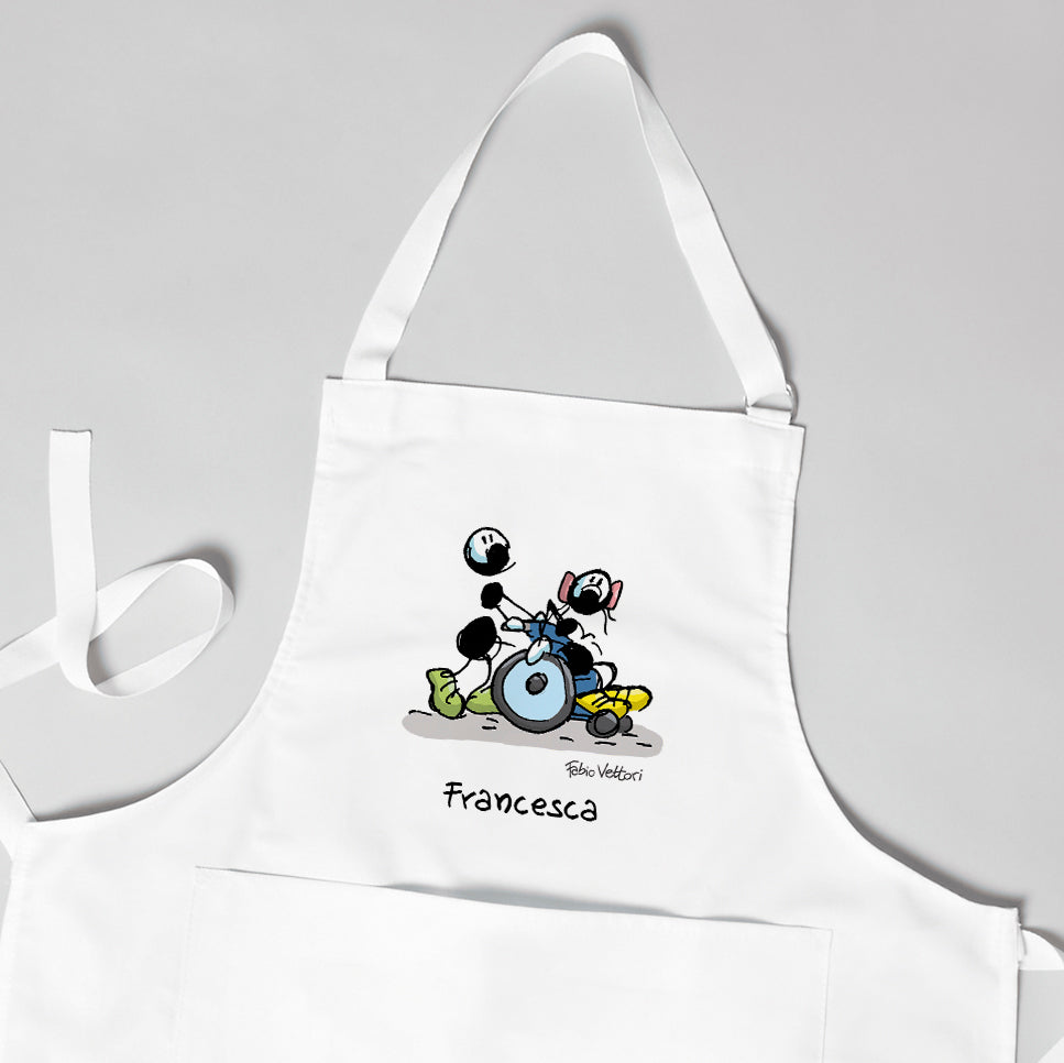 Grembiule Personalizzato "Sedia a rotelle"