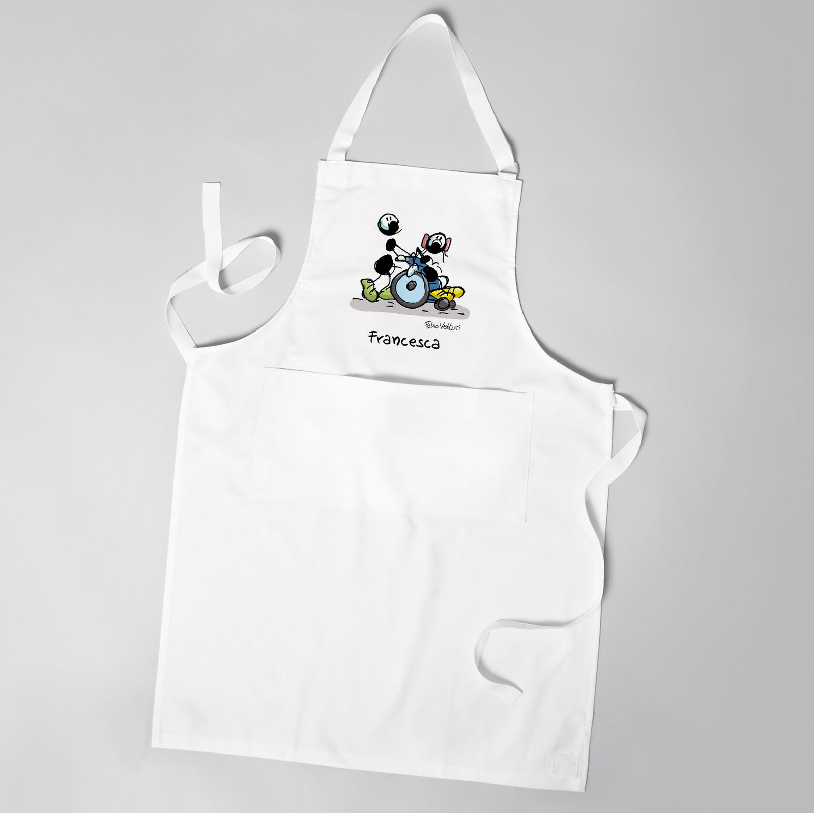 Grembiule Personalizzato "Sedia a rotelle"
