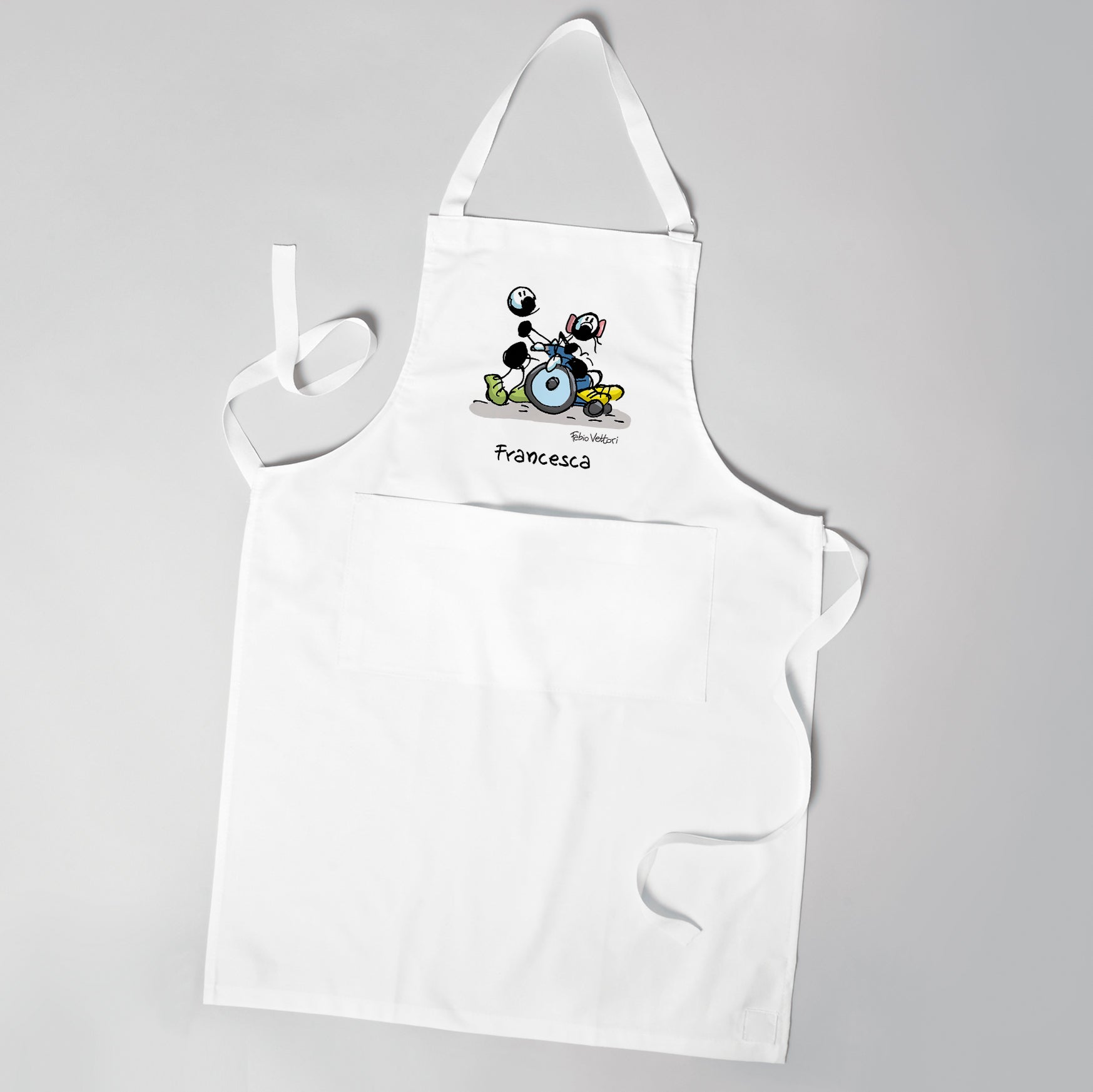 Grembiule Personalizzato "Sedia a rotelle"