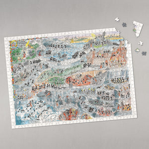 Puzzle "Divina Commedia Inferno" 1080 pezzi