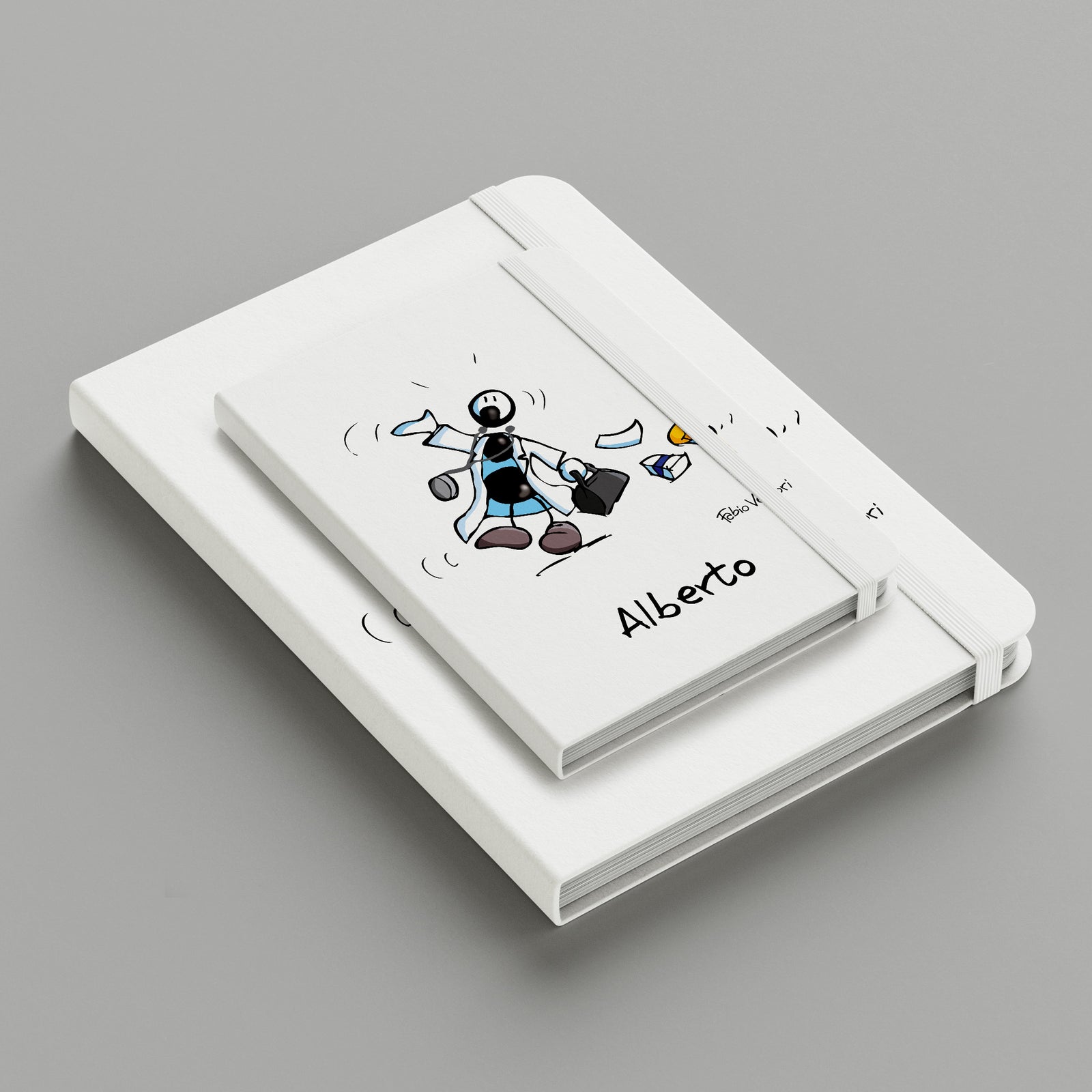 Personalized notebook with "Doctors" theme