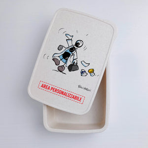 Scatola Porta Pranzo con Fascia Porta Posate Personalizzata soggetto "Dottori"