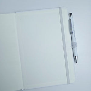 Customizable A5 notebook with pen, subject "Birth Diary" (female)