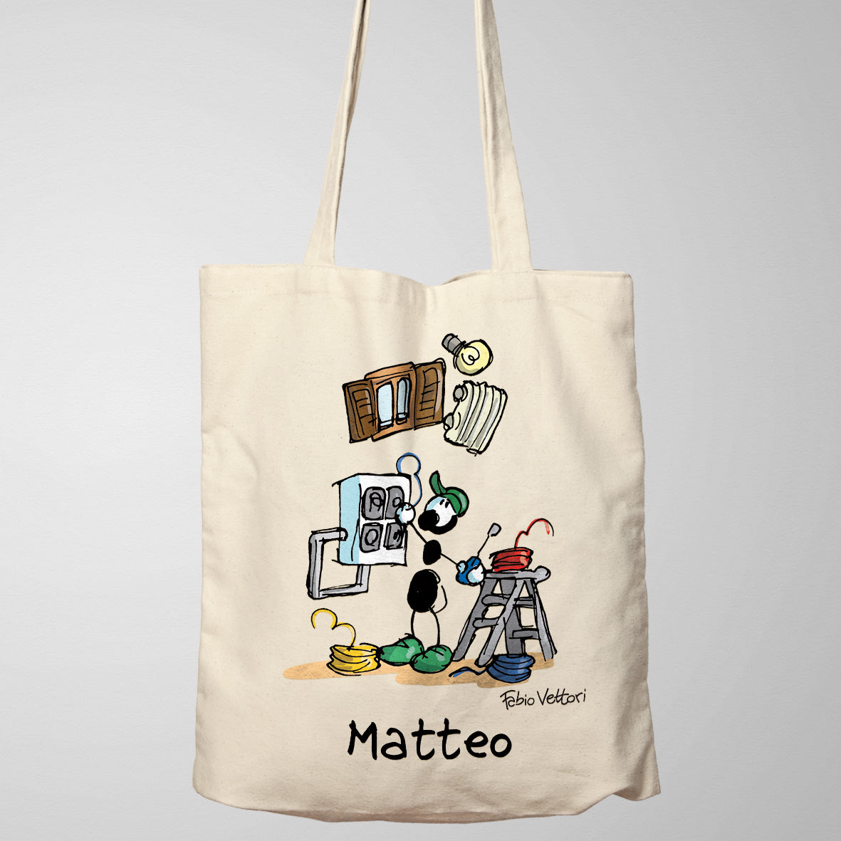 Shopper Personalizzata "Elettricista"