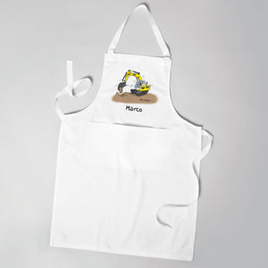 Grembiule Personalizzato "Escavatorista"