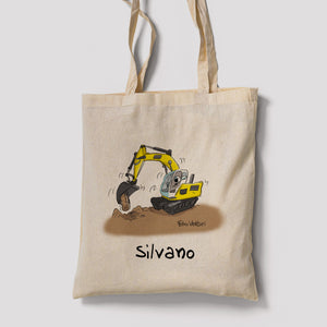 Shopper Personalizzata "Escavatorista"