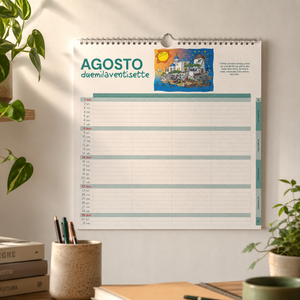 Calendario Famiglia 2027 delle Formiche di Fabio Vettori (FV27F)