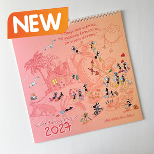 2026 Family Calendar of the Ants by Fabio Vettori