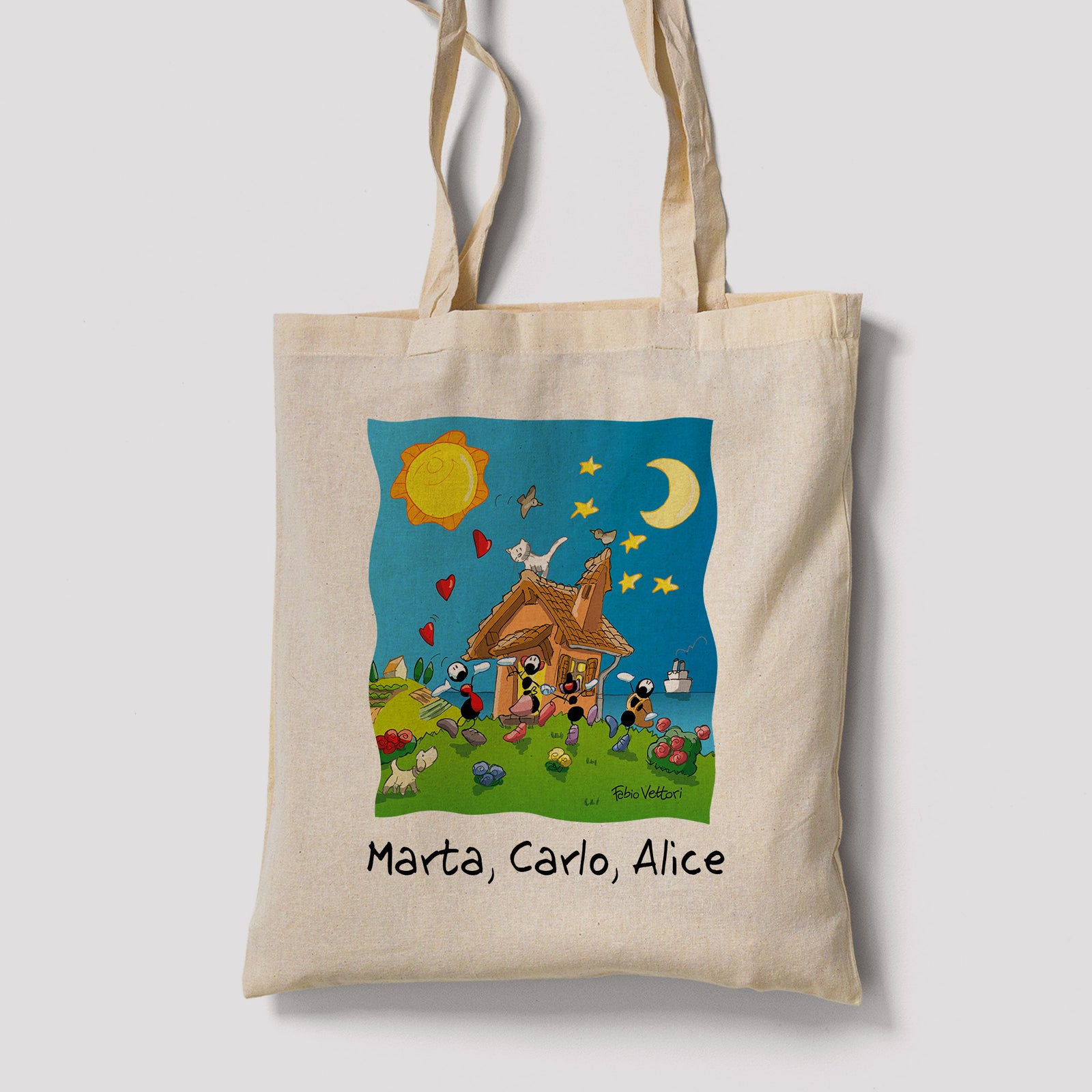 Shopper Personalizzata "Famiglia"