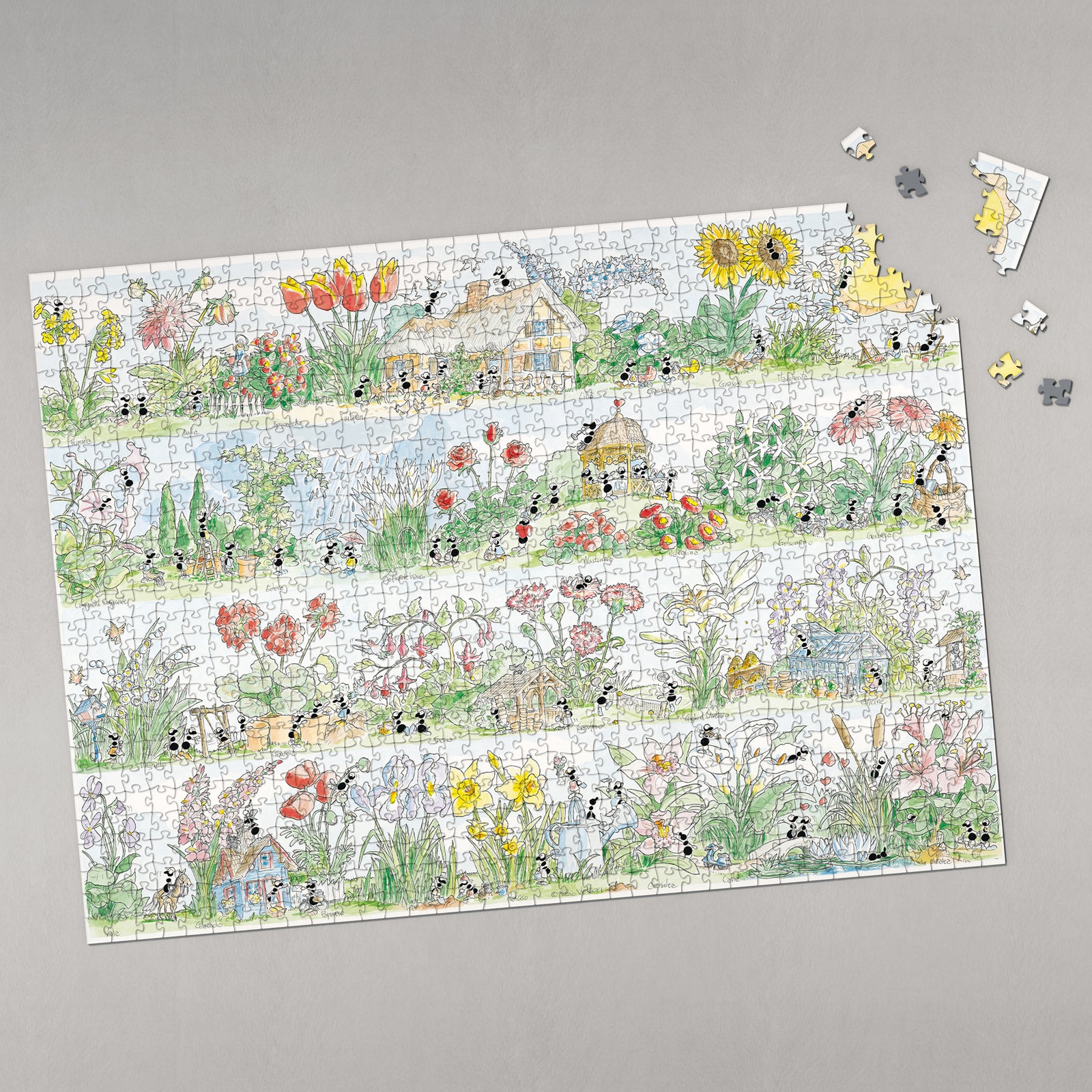 Puzzle "Flowers" 1080 pieces